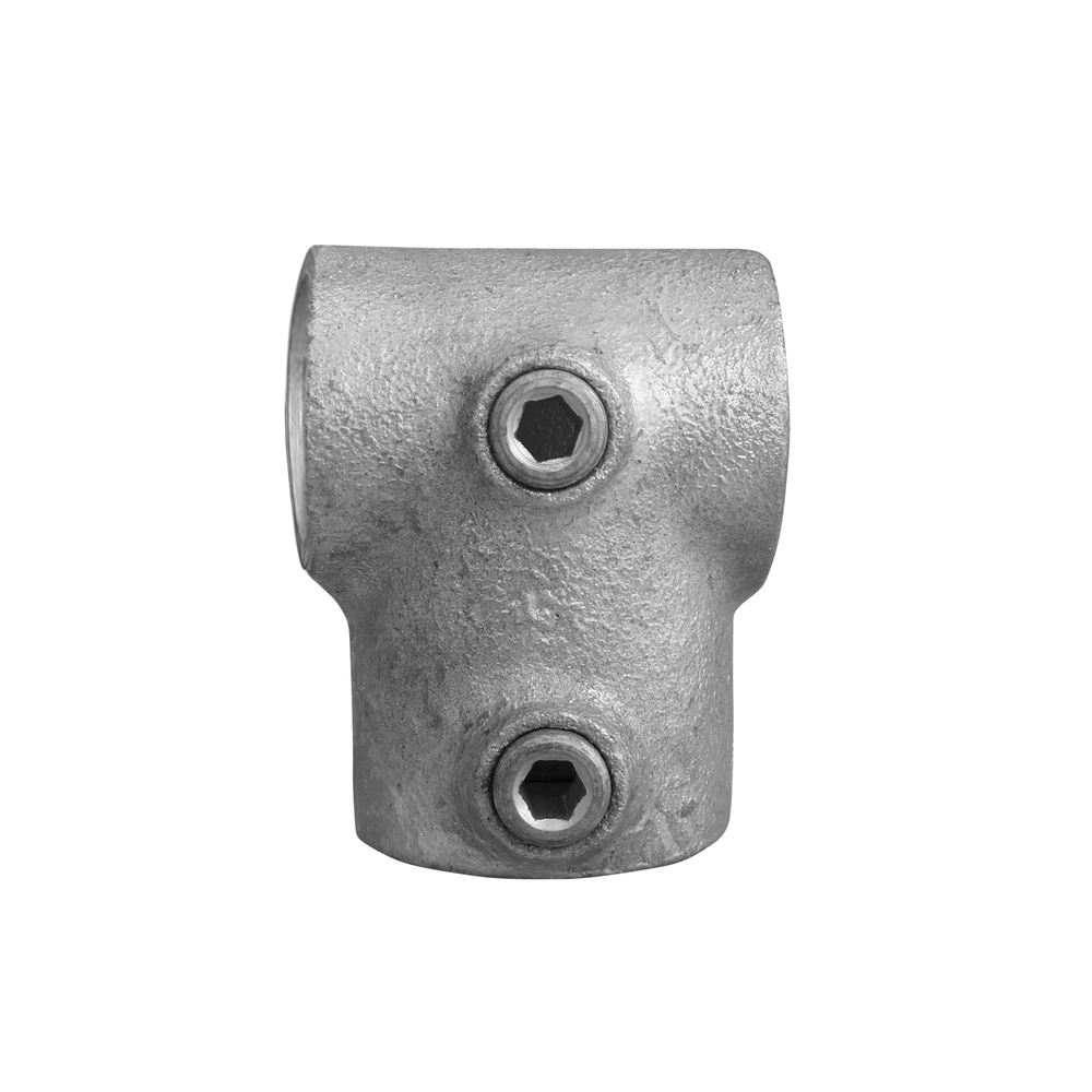 Buiskoppeling Kort T-stuk - verloop-DE / 42,4 mm - 48,3 mm